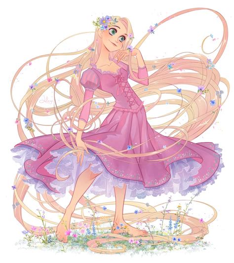 Rapunzel Tangled Drawn By Alexa Pasztor Danbooru