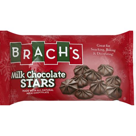 Brachs Milk Chocolate Stars Candy 92 Oz Bag Chocolate Super Bear Iga