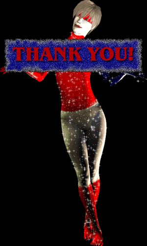 A thank you from the heart. Free Thank You Glitter Graphics