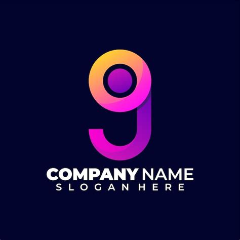 Number 9 Logo Free Vectors And Psds To Download
