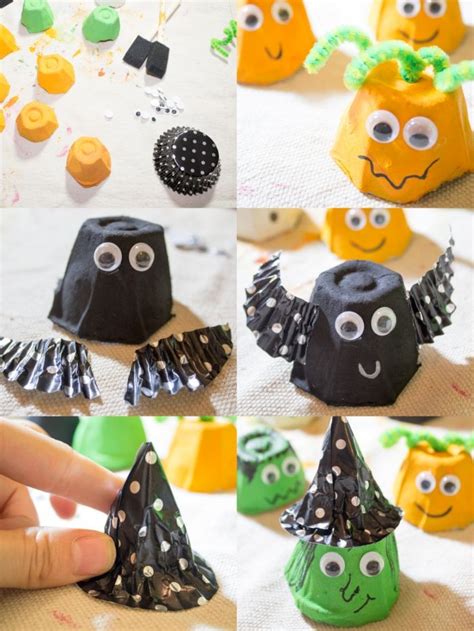 Tuto Deco Halloween A Faire Soi Meme En Récupération - 1001 + idées de bricolage halloween en maternelle pour célébrez la fête