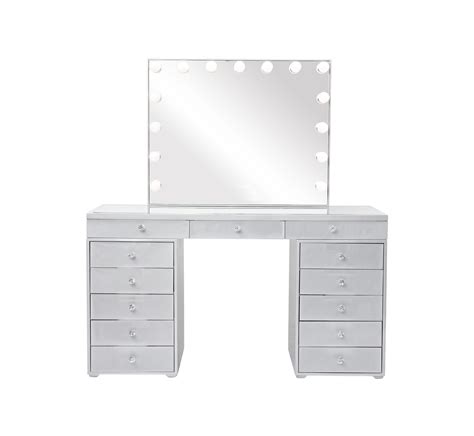 Bright Beauty Vanity Station Classic Closed Drawer Bright Beauty Vanity