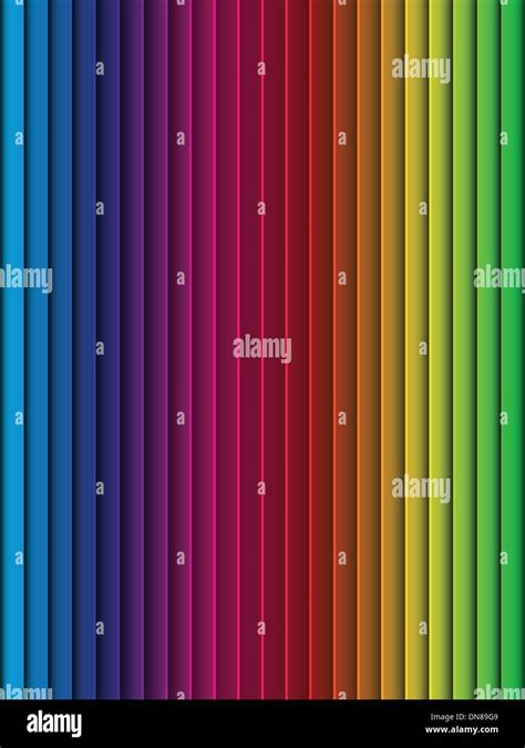 Vector Rainbow Background Seamless Colorful Stripe Vector Stock