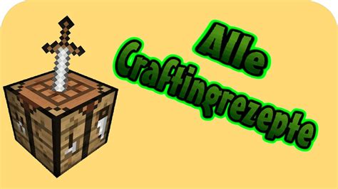 Maybe you would like to learn more about one of these? Minecraft: Alle Crafting Rezepte 1.3.2 - YouTube