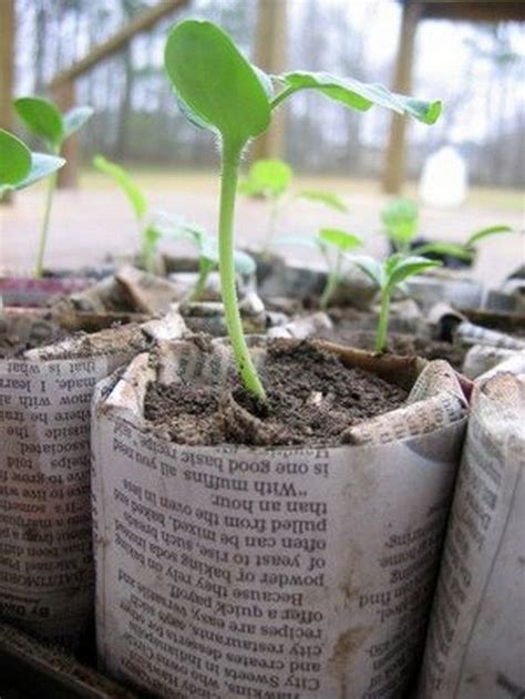 How To Make Biodegradable Newspaper Seedling Pots Easy Steps Craft