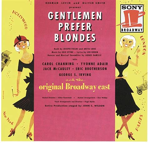 Amazon co jp Gentlemen Prefer Blondes Original Broadway Cast ミュージック