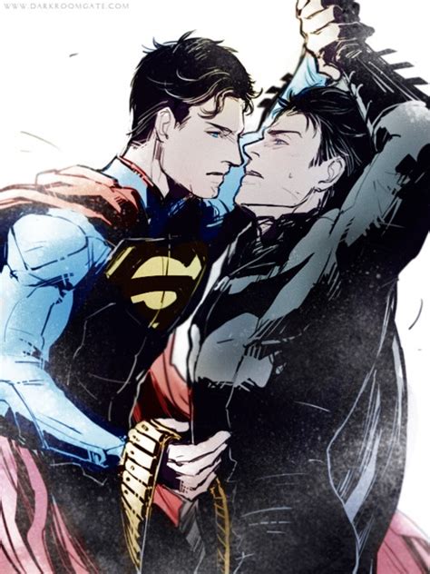 clark kent and bruce wayne bruce x clarak superbat pinterest art superman x batman and