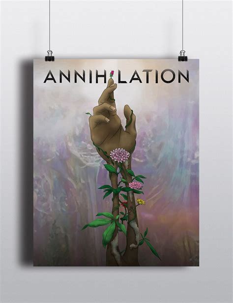 Annihilation Movie Poster Print Scifi Illustration Film
