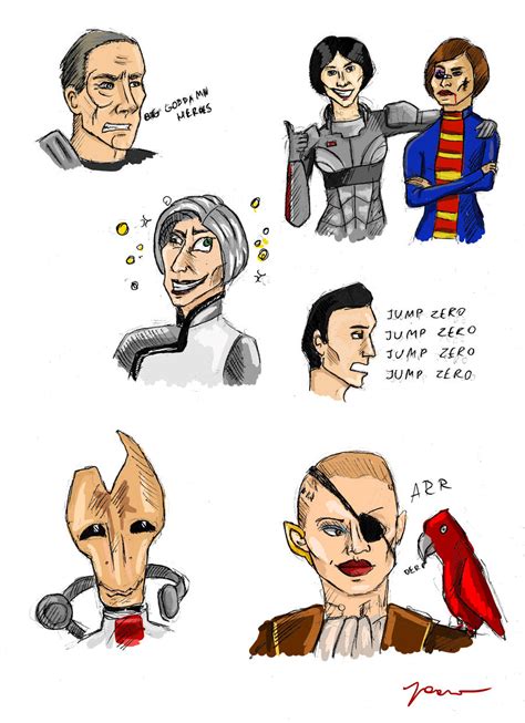 Mass Effect Sketches I By Kupieckorzenny On Deviantart