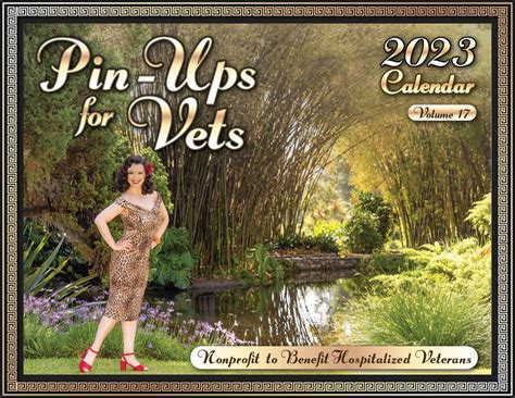 Pinups For Vets 2022 Calendar Printable Word Searches