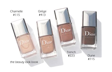 Dior Vernis Nudes In Charnelle Grège Trench And Dune The Beauty