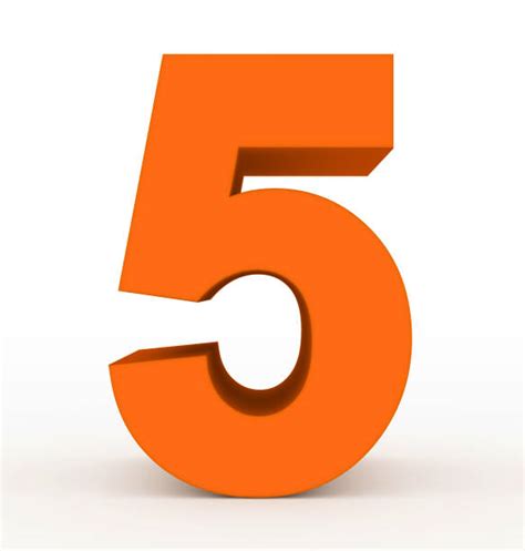 Number 5 Orange Stock Photos Pictures And Royalty Free Images Istock