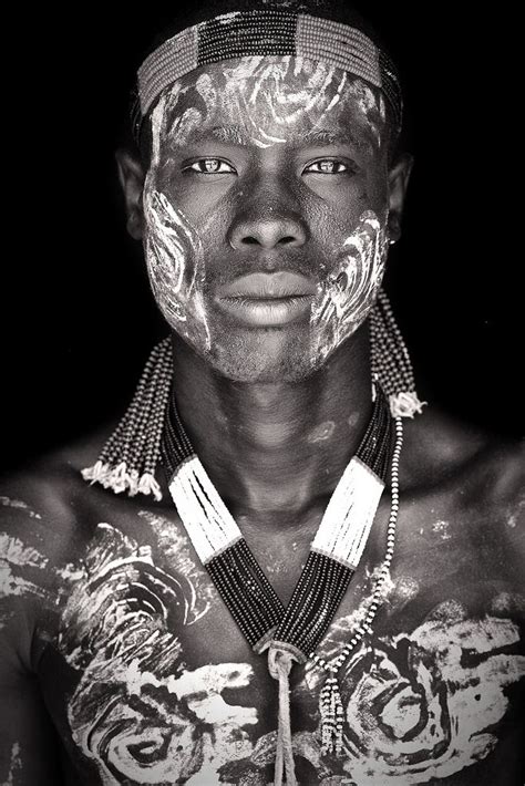 Authentic Portraits Of Karo Warriors In Lower Omo Valley