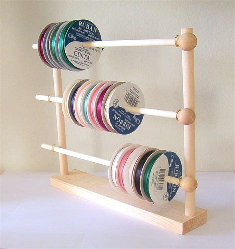 Spool Ribbon Holder Storage Washi Tape Holder Rack Wire Etsy Ribbon