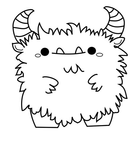 Monstruos Monster Coloring Pages Cute Coloring Pages Coloring For The