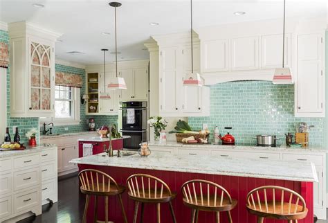 14 Classic Red Kitchens Red Kitchen Cabinets Red Kitchen Red