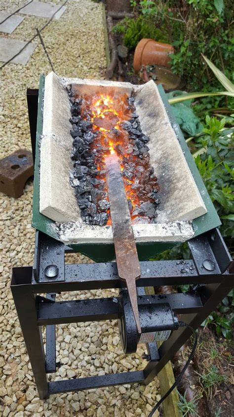 Forge Homemade Forge Blacksmithing Knives Diy Forge