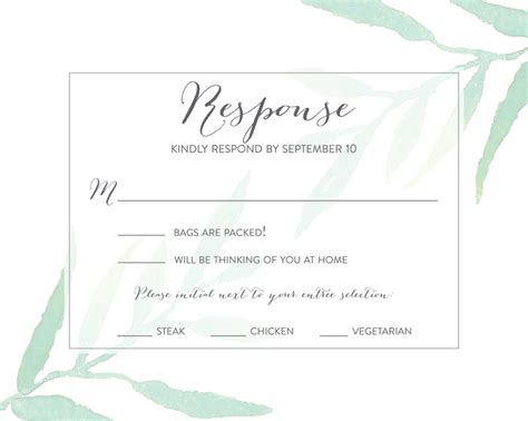 18 Wedding RSVP Wording Ideas | Wedding rsvp wording, Wedding
