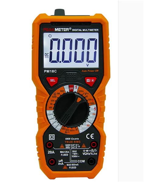 Buy Peakmeter Pm18c Digital Multimeters Convenient