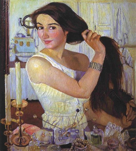 Womensart On Twitter Self Portrait At The Dressing Table1909 By