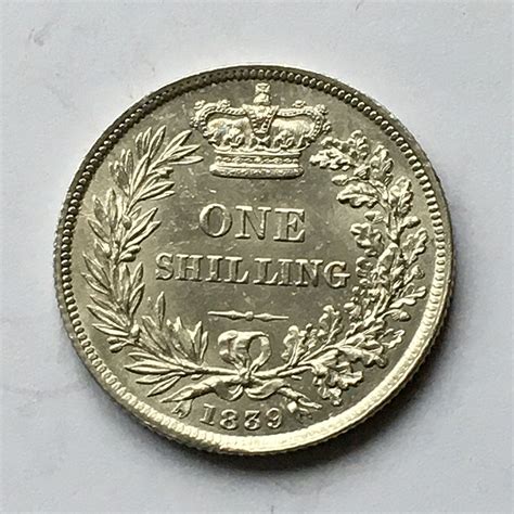 Shilling 1839 Middlesex Coins