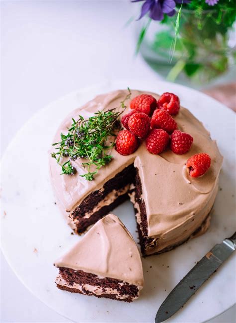 Chocolate Cake With Creamy Chocolate Frosting Klara`s Life