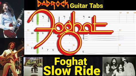 Slow Ride Foghat Guitar Bass Tabs Lesson Youtube