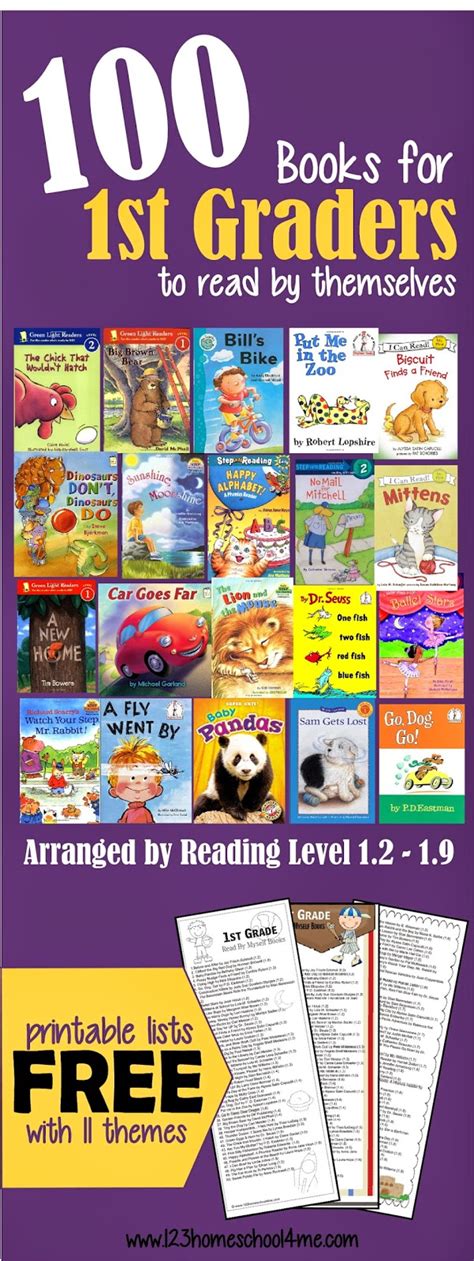 Books For First Graders To Read