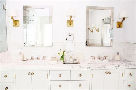 Find many great new & used options and get the best deals for single handle bathroom faucet retro antique product key features. White Bathroom Vanity with Glass and Brass Knobs ...