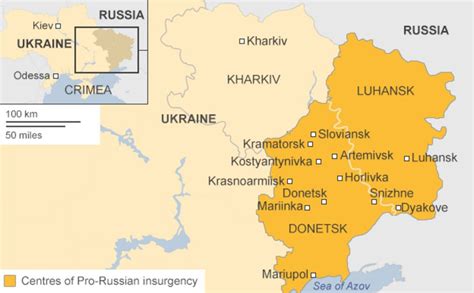 Ukraine Conflict Inside Crisis Hit Towns Of Donetsk And Luhansk Bbc News