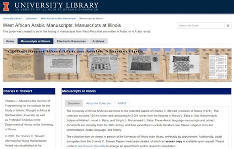 West African Manuscripts Glocal Notes University Of Illinois At Urbana Champaign