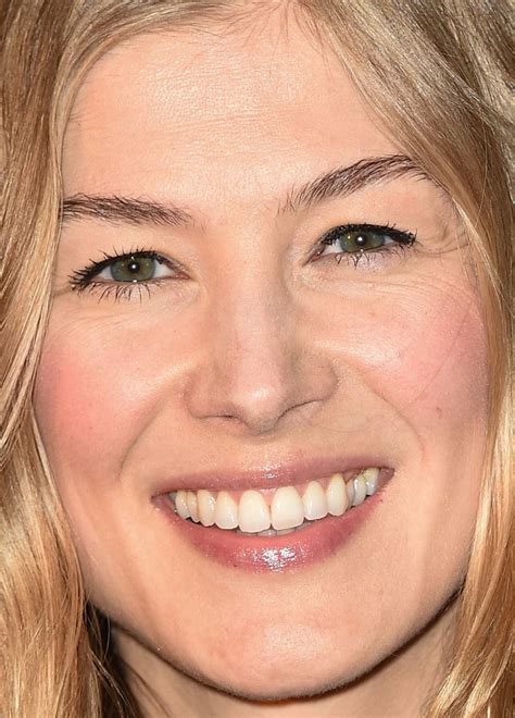Close Up Of Rosamund Pike At The 2017 Paris Premiere Of Hhhh