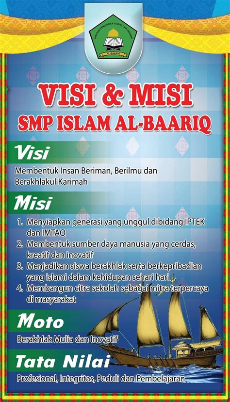 Halaman Unduh untuk file Banner Visi Misi Sekolah Cdr yang ke 6