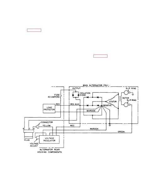 figure   alternator schematic  wiring diagram sheet