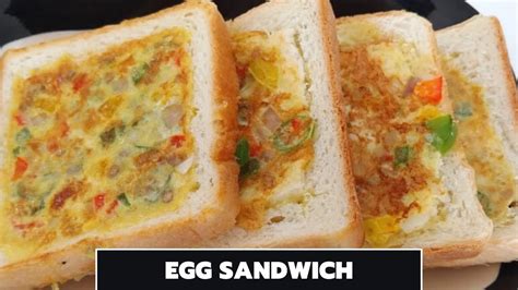 Egg Sandwich Tik Tok Famous Recipe Youtube