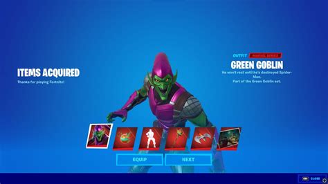 How To Get Green Goblin Skin In Fortnite Youtube