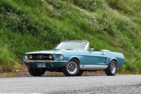 A 1967 Ford Mustang 390 Convertible For Summer Time