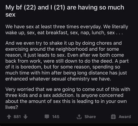 Okay Okay We Get It You Have Lots And Lots Of Sex Ihavesex
