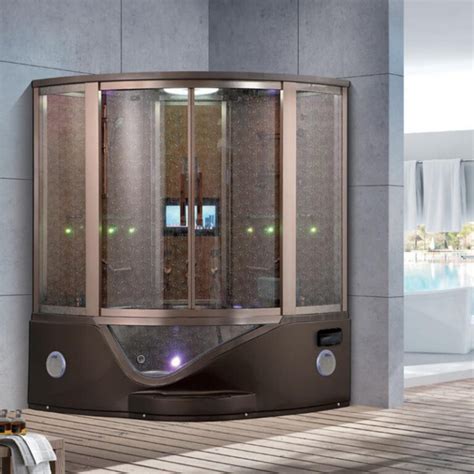 Home Steam Bath Steam Bathroom Whirlpool Shower Room Hydro Massage Shower Cabin With Steam