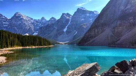 Beautiful Blue Mountain Lake 3840x2160 4k 169 Ultra Hd Hd Nature