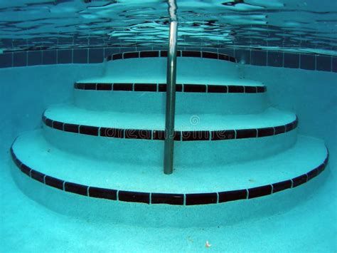 Swimming Pool Stairs Underwater Royalty Free Stock Images Image 14619449
