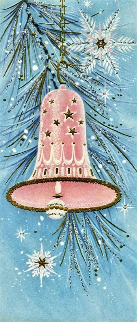 Vintagechristmas Vintage Pink Christmas Vintage Christmas Cards
