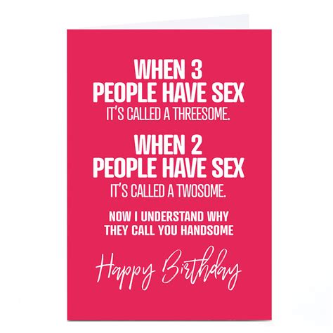 Buy Personalised Punk Birthday Card Handsome For Gbp 229 Card Factory Uk