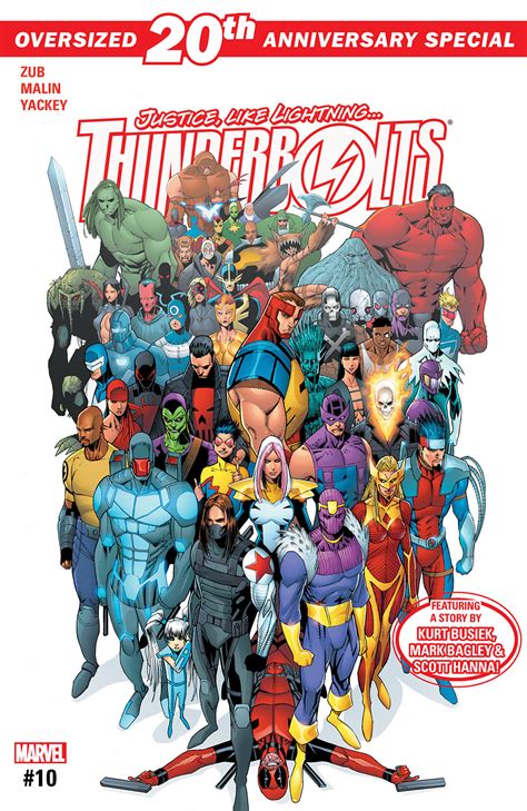 Thunderbolts 2016 10 Comic Issues Marvel
