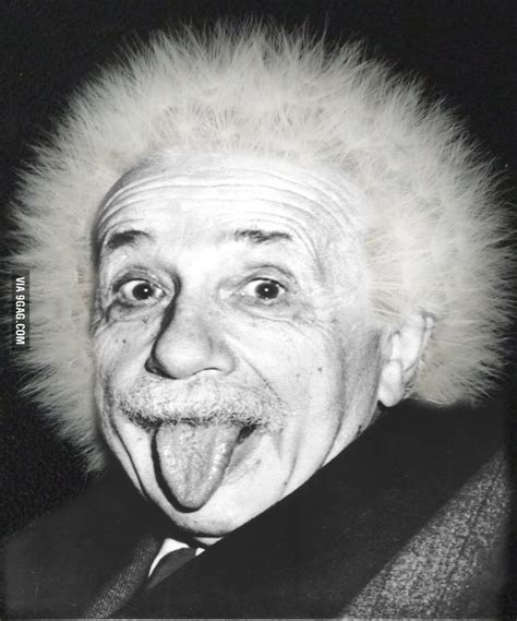 Just Einstein With Dandelion Hair 9gag