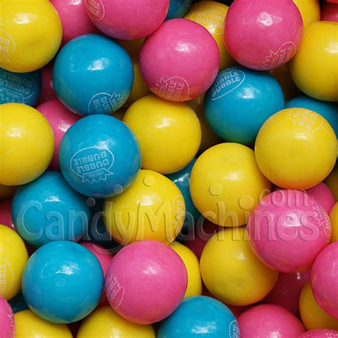 Cotton Candy Gumballs 1 Inch 850 Ct Dubble Bubble