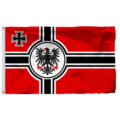 Germany Greater German Reich War Flag Eagle Flag 3x5ft German Empire Banner 90x150cm 100d