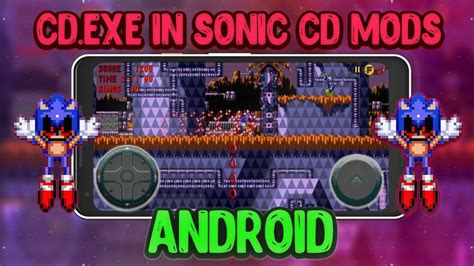 Sonic Cdexe In Sonic Cd Android Mod Youtube