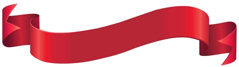 Red Banner PNG Clip Art Image | Gallery Yopriceville - High-Quality