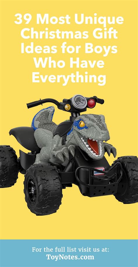 39 Most Unique Christmas Gift Ideas for Boys Who Have Everything  Toy